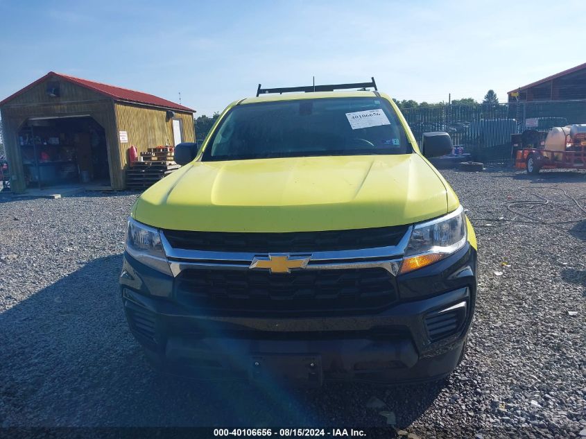 2021 Chevrolet Colorado 2Wd Long Box Wt VIN: 1GCHSBEA8M1177194 Lot: 40106656