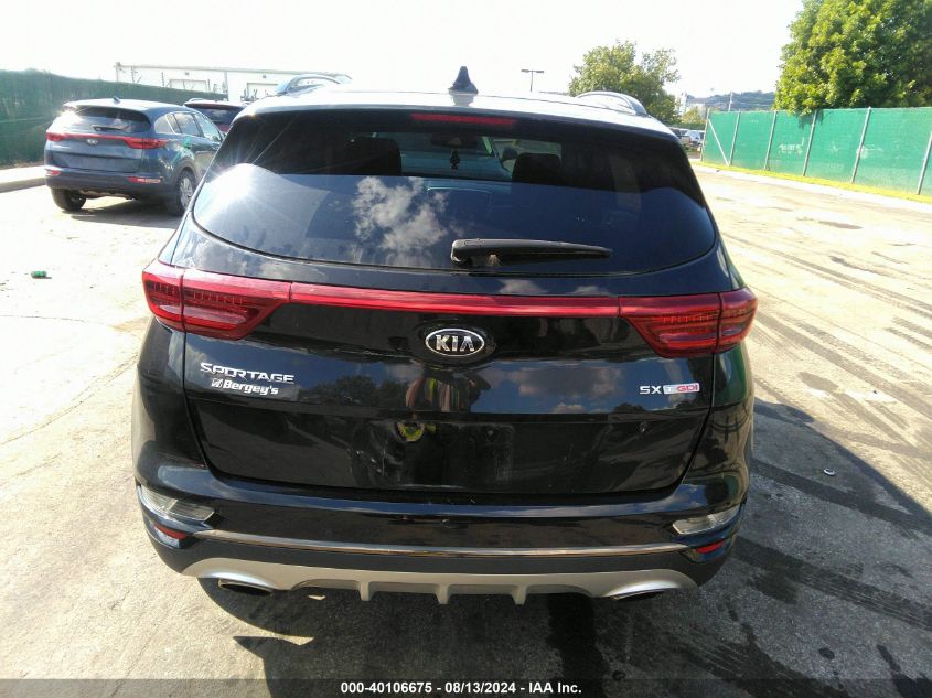 2020 Kia Sportage Sx Turbo VIN: KNDPRCA60L7752852 Lot: 40106675