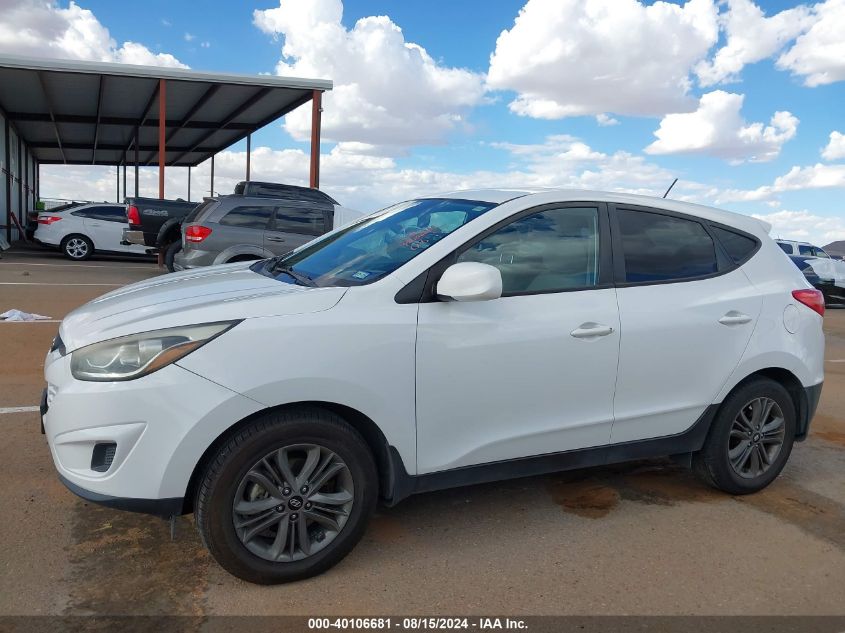 2014 Hyundai Tucson Gls VIN: KM8JT3AF6EU848024 Lot: 40106681