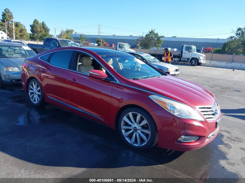 2014 Hyundai Azera Limited VIN: KMHFH4JGBEA342734 Lot: 40106691