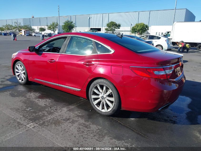 2014 Hyundai Azera Limited VIN: KMHFH4JGBEA342734 Lot: 40106691