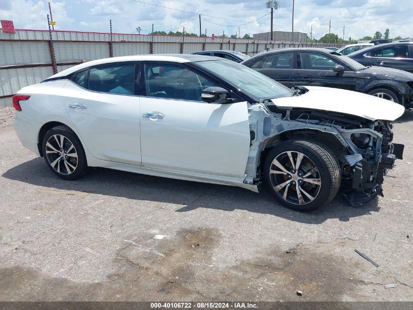 2017 Nissan Maxima 3.5S/Sv/Sl/Sr/Plat VIN: 1N4AA6AP0HC417442 Lot: 40106722