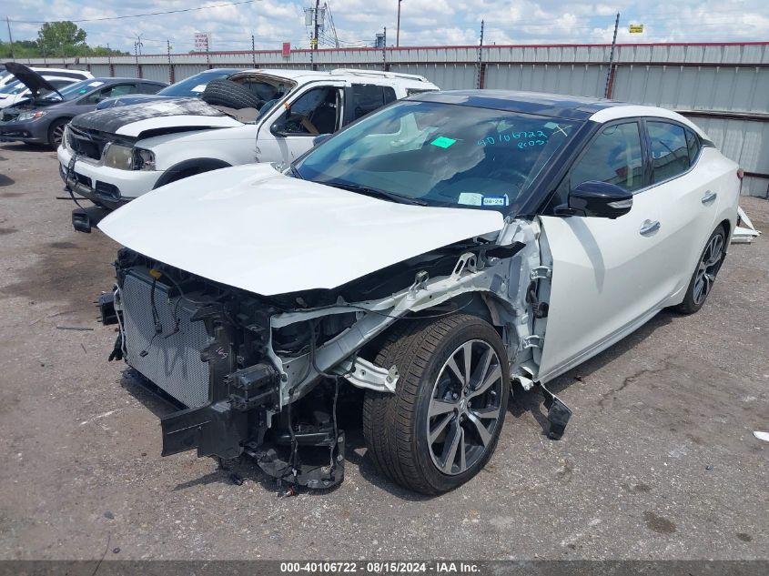 2017 Nissan Maxima 3.5S/Sv/Sl/Sr/Plat VIN: 1N4AA6AP0HC417442 Lot: 40106722