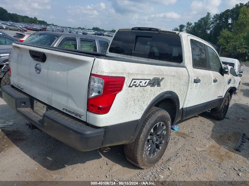 2017 Nissan Titan Pro-4X VIN: 1N6AA1E50HN536566 Lot: 40106724