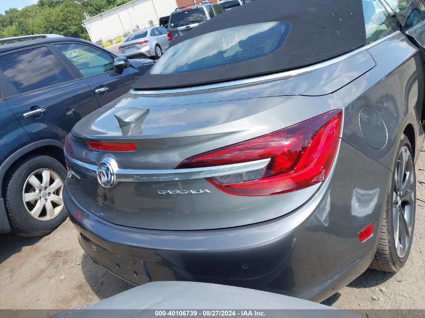 2017 Buick Cascada Premium VIN: W04WH3N54HG098147 Lot: 40106739