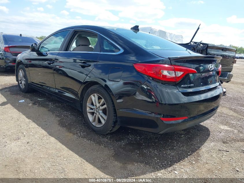 2015 HYUNDAI SONATA SE - 5NPE24AF8FH122207