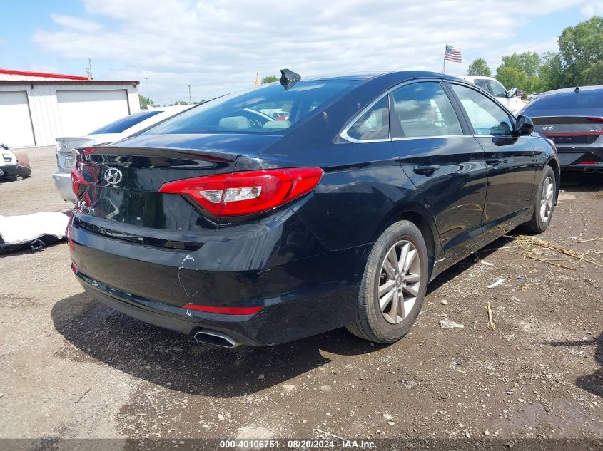 2015 HYUNDAI SONATA SE - 5NPE24AF8FH122207