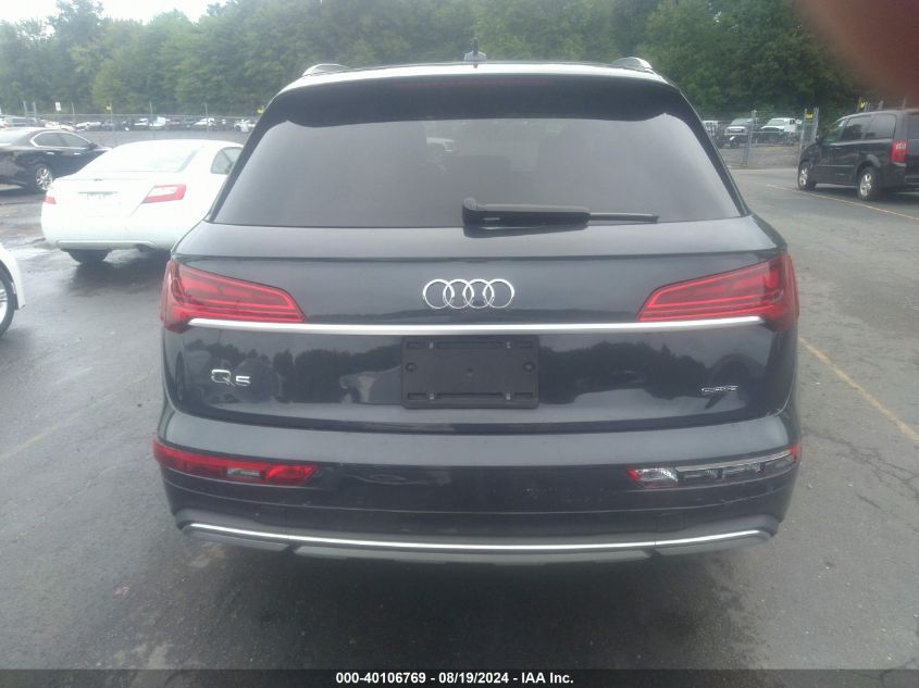 2021 Audi Q5 Premium Plus 45 Tfsi Quattro S Tronic VIN: WA1BAAFY9M2061456 Lot: 40106769