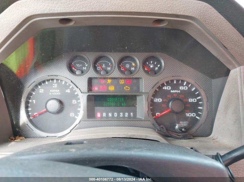 2008 Ford F-250 Xl/Xlt VIN: 1FTNF20598EC92869 Lot: 40106772