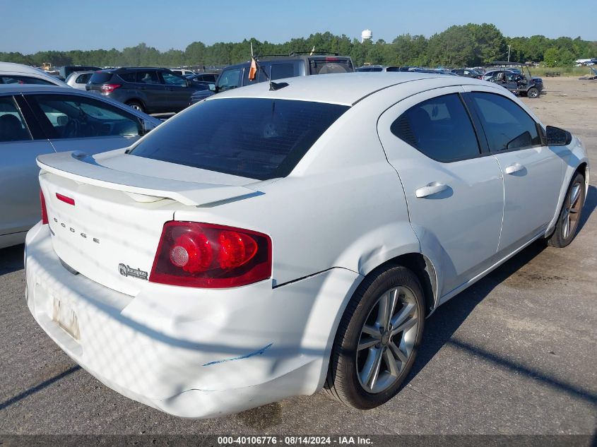 1C3CDZAB7EN199665 2014 Dodge Avenger Se