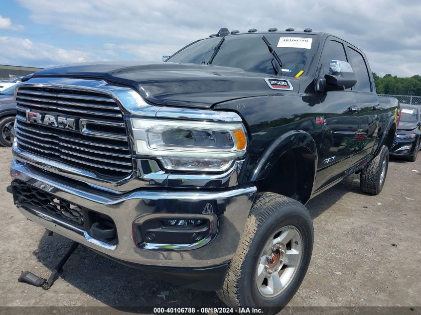 2022 Ram 2500 Laramie 4X4 6'4 Box VIN: 3C6UR5FJ3NG356067 Lot: 40106788