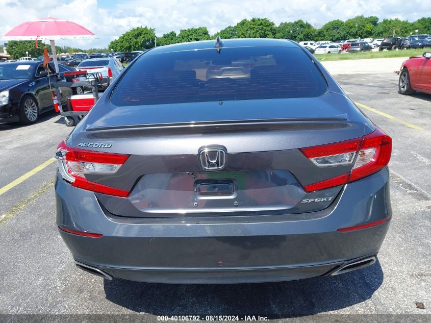 1HGCV1F38KA125560 2019 Honda Accord Sport