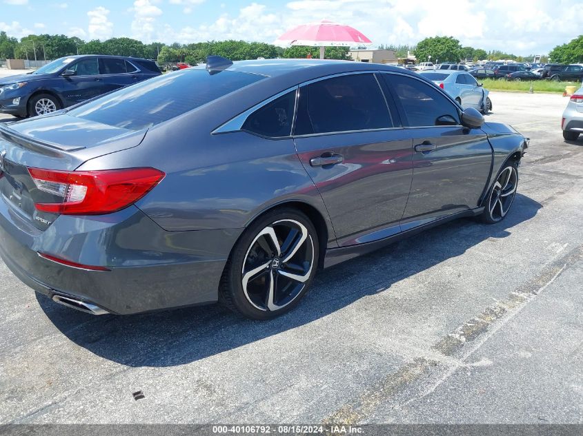 2019 Honda Accord Sport VIN: 1HGCV1F38KA125560 Lot: 40106792