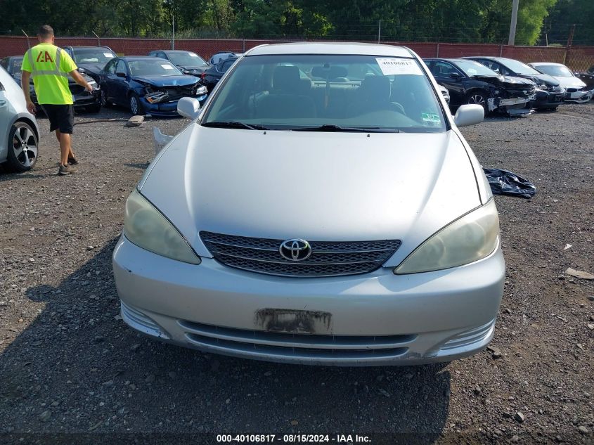 2004 Toyota Camry Le V6 VIN: 4T1BF32K74U080236 Lot: 40106817