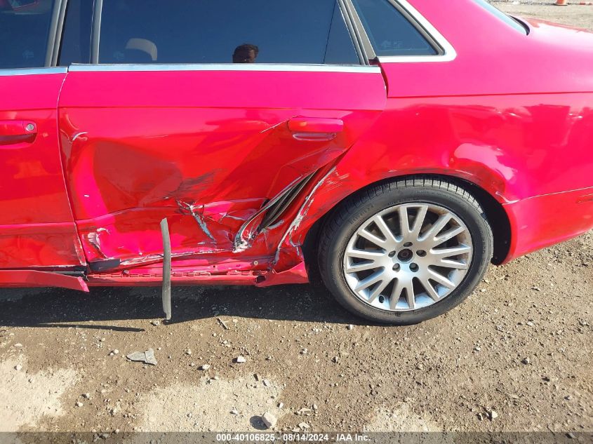 2005 Audi A4 2.0T VIN: WAUDF68E95A479813 Lot: 40106825