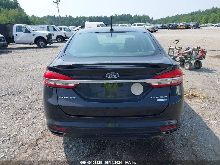 2018 Ford Fusion Titanium VIN: 3FA6P0D99JR194064 Lot: 40106828