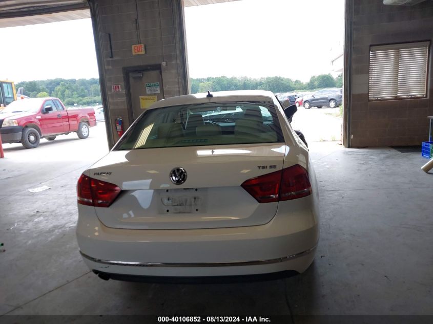 2015 VOLKSWAGEN PASSAT 1.8T SE - 1VWBT7A30FC048538