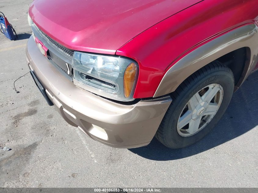 2002 Chevrolet Trailblazer Ltz VIN: 1GNDT13S822234736 Lot: 40106853