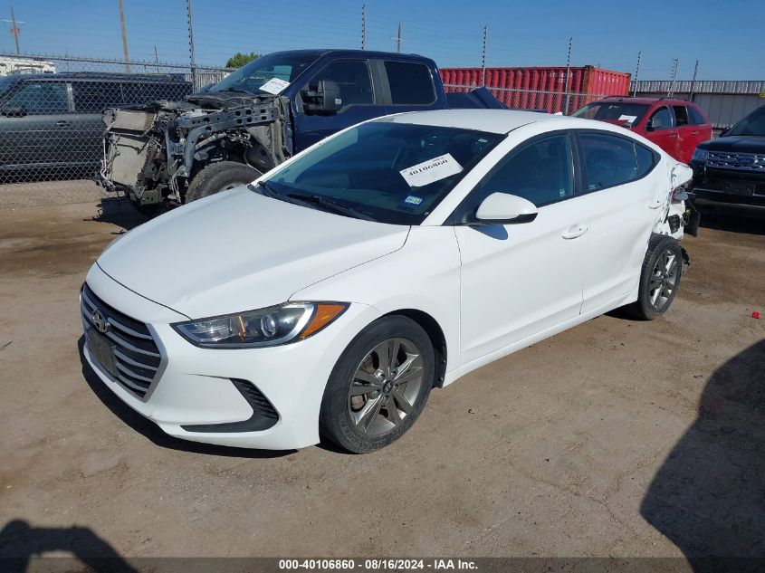 5NPD84LF2JH341910 2018 HYUNDAI ELANTRA - Image 2