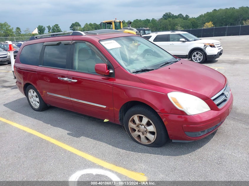 2007 Hyundai Entourage Gls/Limited/Se VIN: KNDMC233876027867 Lot: 40106873