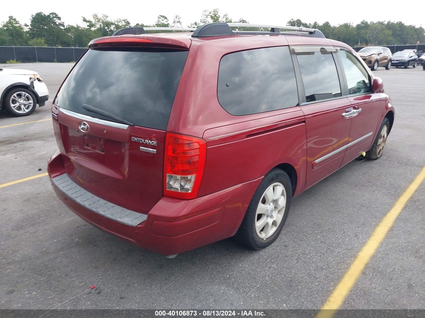 2007 Hyundai Entourage Gls/Limited/Se VIN: KNDMC233876027867 Lot: 40106873