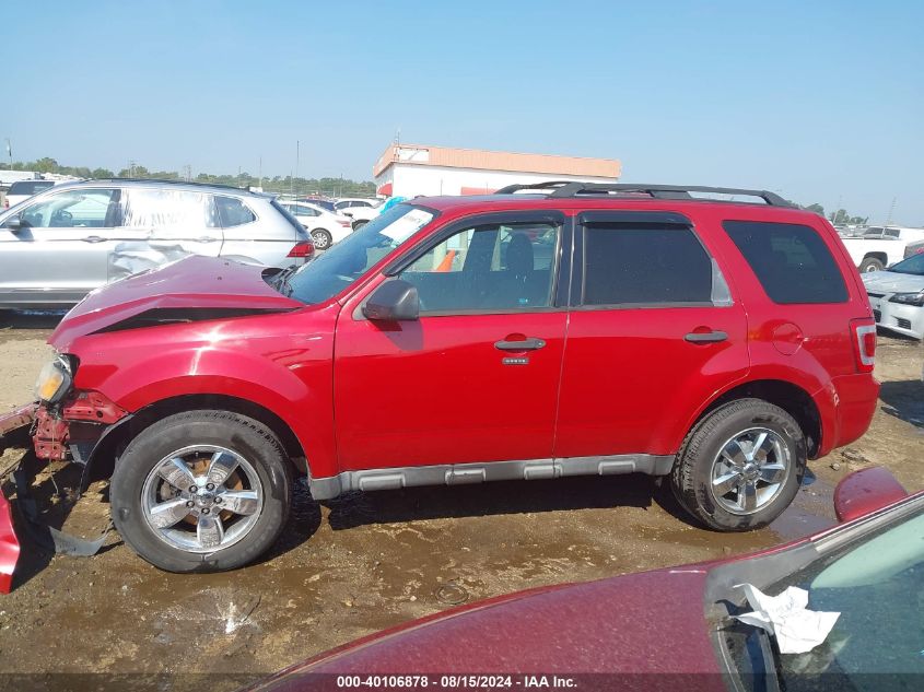 2011 Ford Escape Xlt VIN: 1FMCU9DG9BKB51239 Lot: 40106878