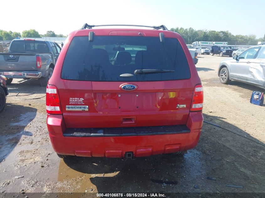 2011 Ford Escape Xlt VIN: 1FMCU9DG9BKB51239 Lot: 40106878