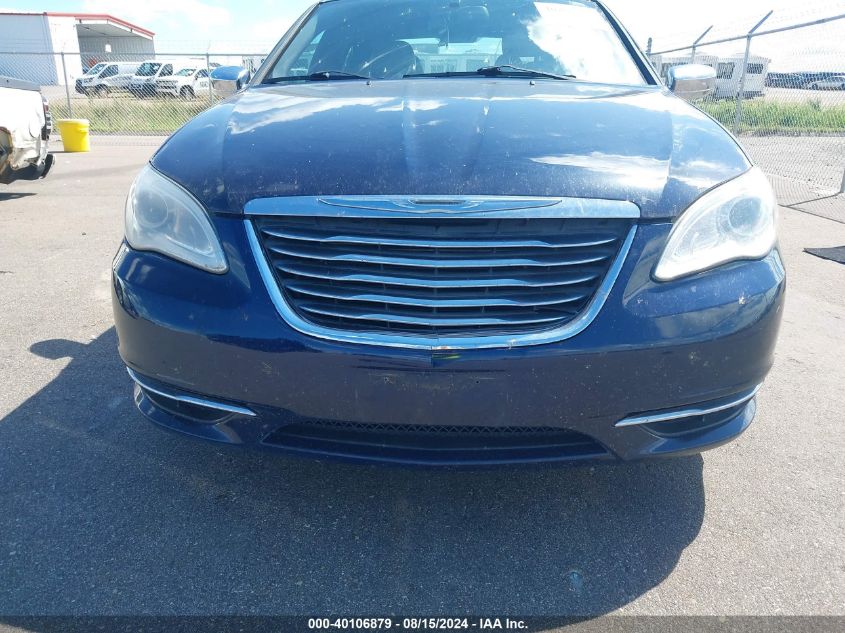 2013 Chrysler 200 Limited VIN: 1C3CCBCG9DN574280 Lot: 40106879