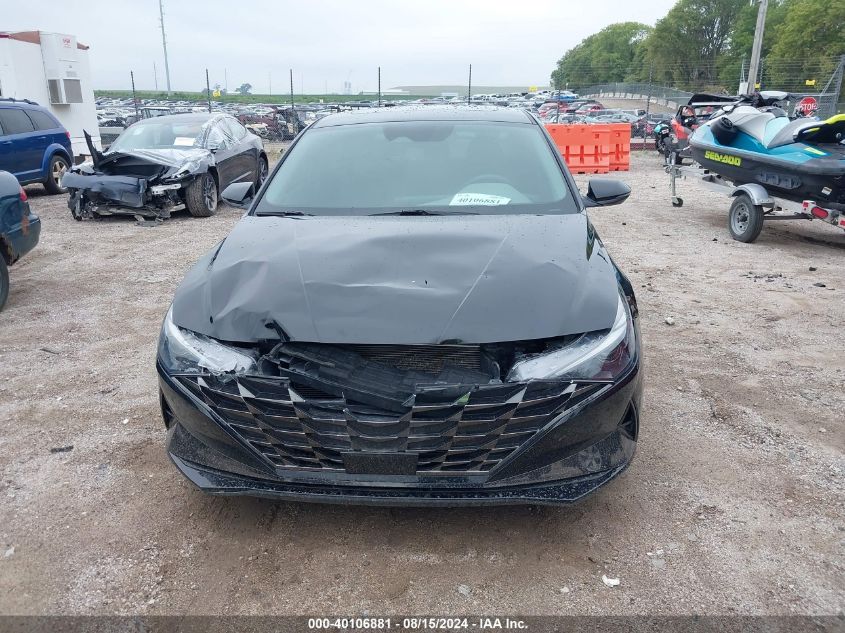 2021 HYUNDAI ELANTRA SEL - KMHLN4AG8MU131317