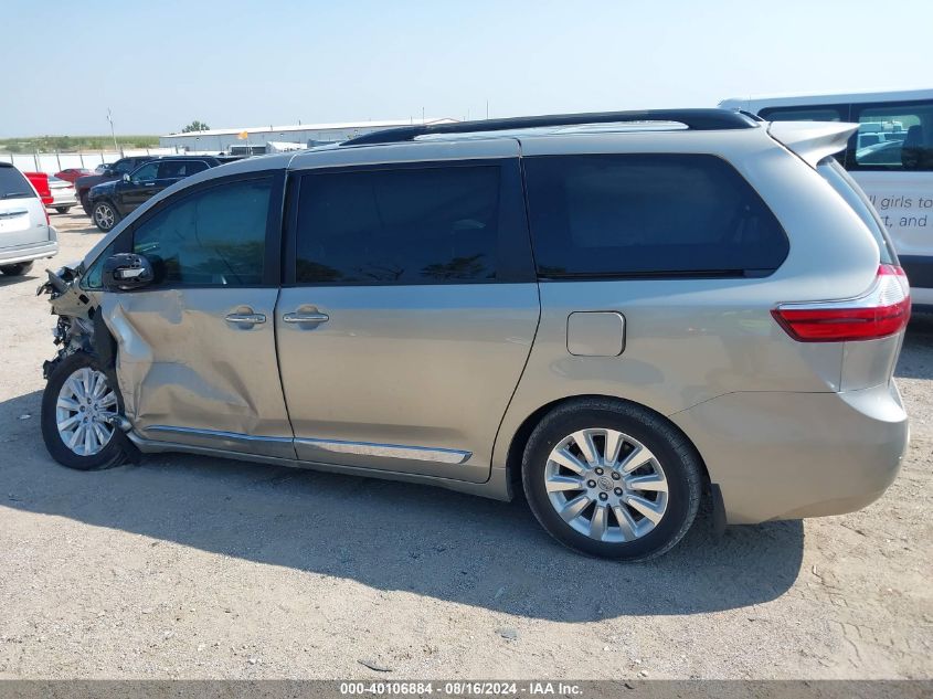 5TDDK3DC3FS128062 2015 Toyota Sienna Limited Premium 7 Passenger