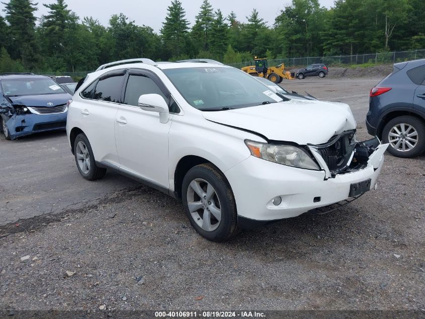 2010 Lexus Rx 350 VIN: JTJBK1BA3A2418005 Lot: 40106911