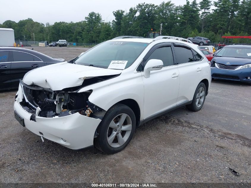 2010 Lexus Rx 350 VIN: JTJBK1BA3A2418005 Lot: 40106911