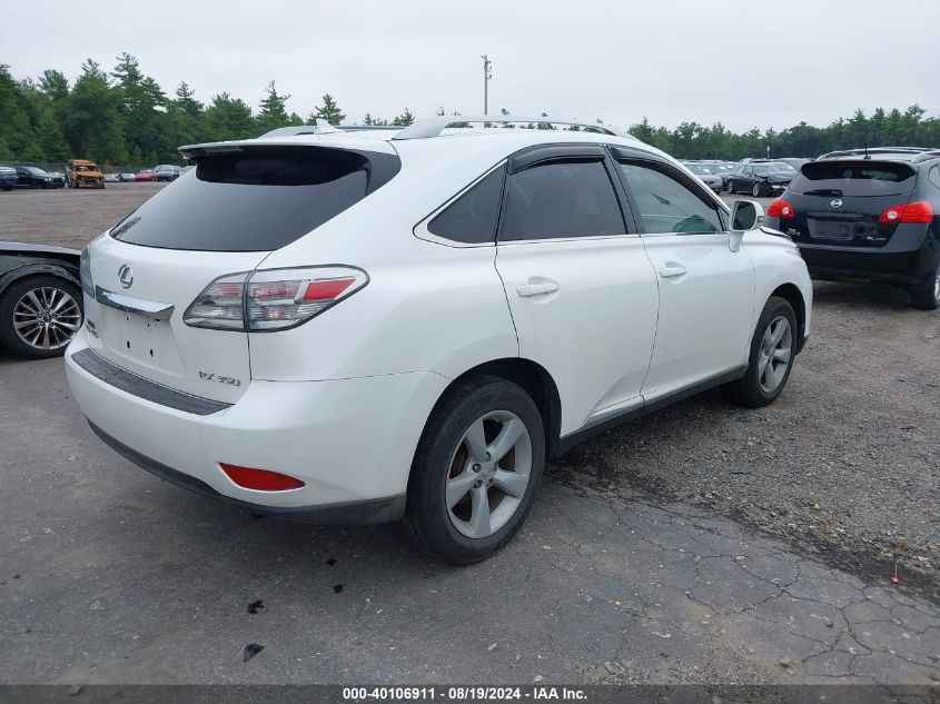 2010 Lexus Rx 350 VIN: JTJBK1BA3A2418005 Lot: 40106911