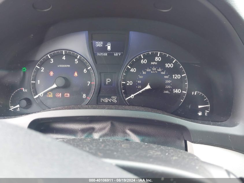 2010 Lexus Rx 350 VIN: JTJBK1BA3A2418005 Lot: 40106911