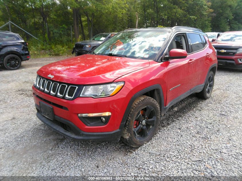 2018 JEEP COMPASS LATITUDE 4X4 - 3C4NJDBB1JT167836