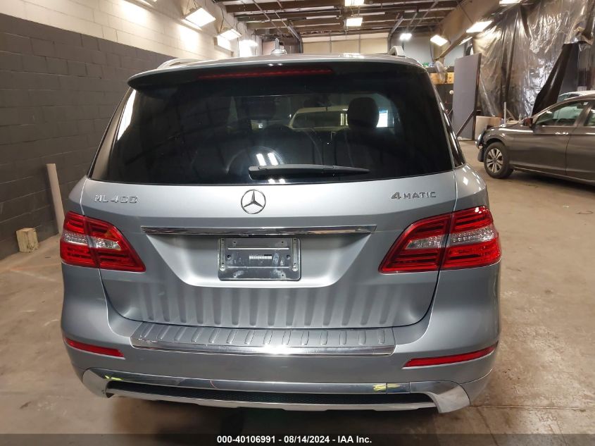 2015 Mercedes-Benz Ml 400 4Matic VIN: 4JGDA5GB7FA494939 Lot: 40106991