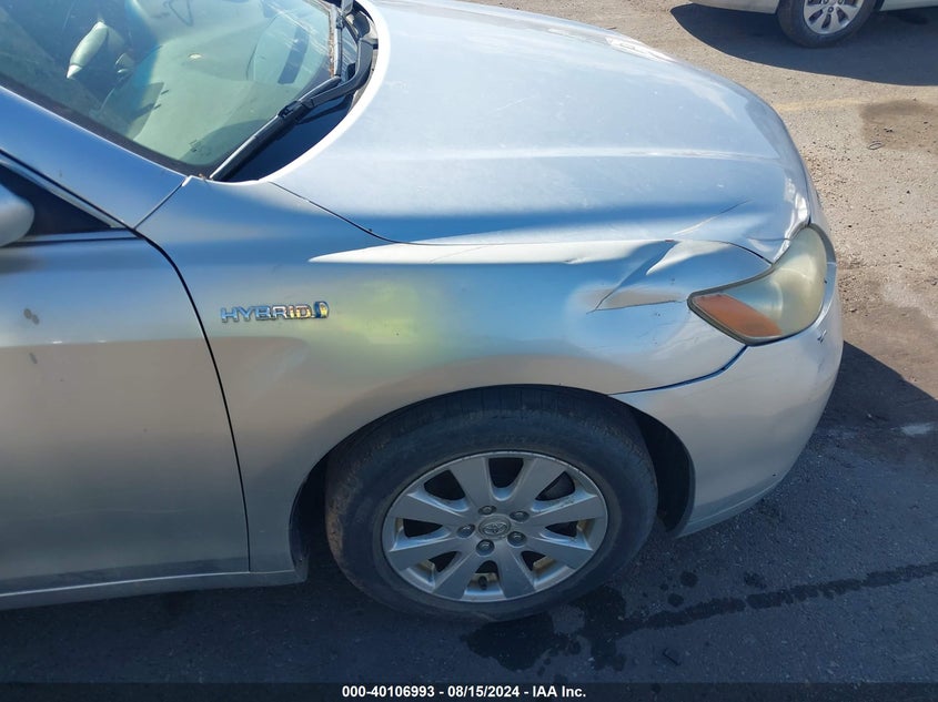 2007 Toyota Camry Hybrid VIN: JTNBB46K873004773 Lot: 40106993