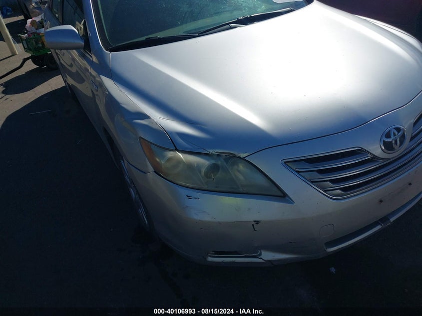 2007 Toyota Camry Hybrid VIN: JTNBB46K873004773 Lot: 40106993