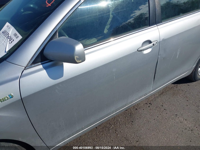2007 Toyota Camry Hybrid VIN: JTNBB46K873004773 Lot: 40106993