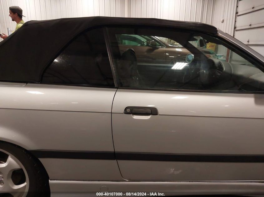 1999 BMW 323 Ic VIN: WBABJ7331XEA19027 Lot: 40107000