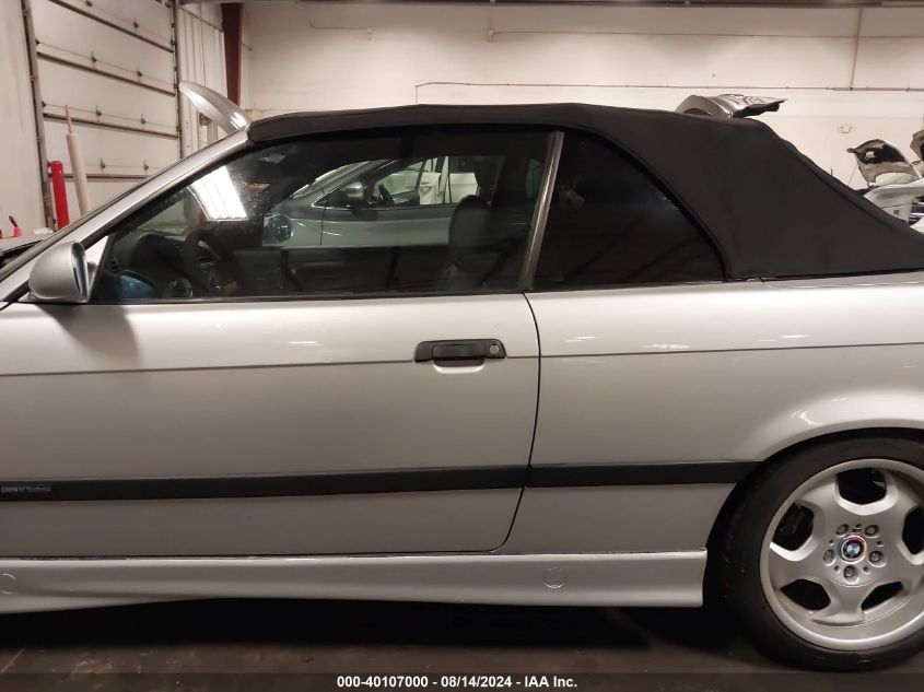 1999 BMW 323 Ic VIN: WBABJ7331XEA19027 Lot: 40107000