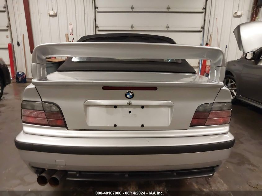 1999 BMW 323 Ic VIN: WBABJ7331XEA19027 Lot: 40107000