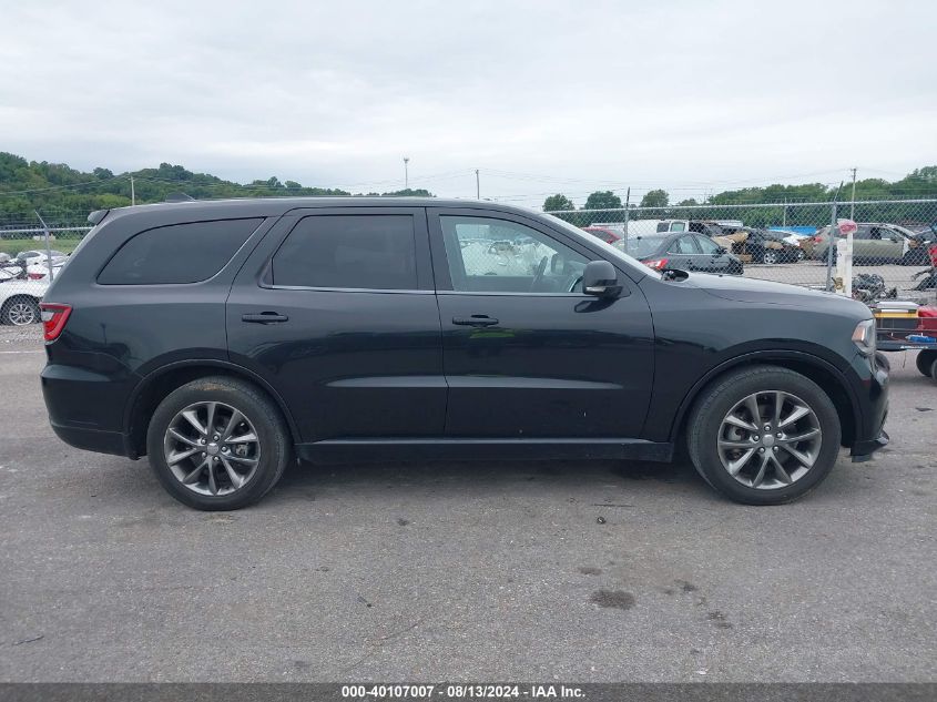 2014 Dodge Durango R/T VIN: 1C4SDHCT0EC396762 Lot: 40107007