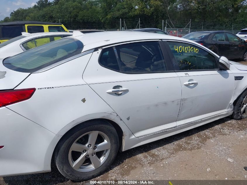 2015 KIA OPTIMA LX - 5XXGM4A79FG384986