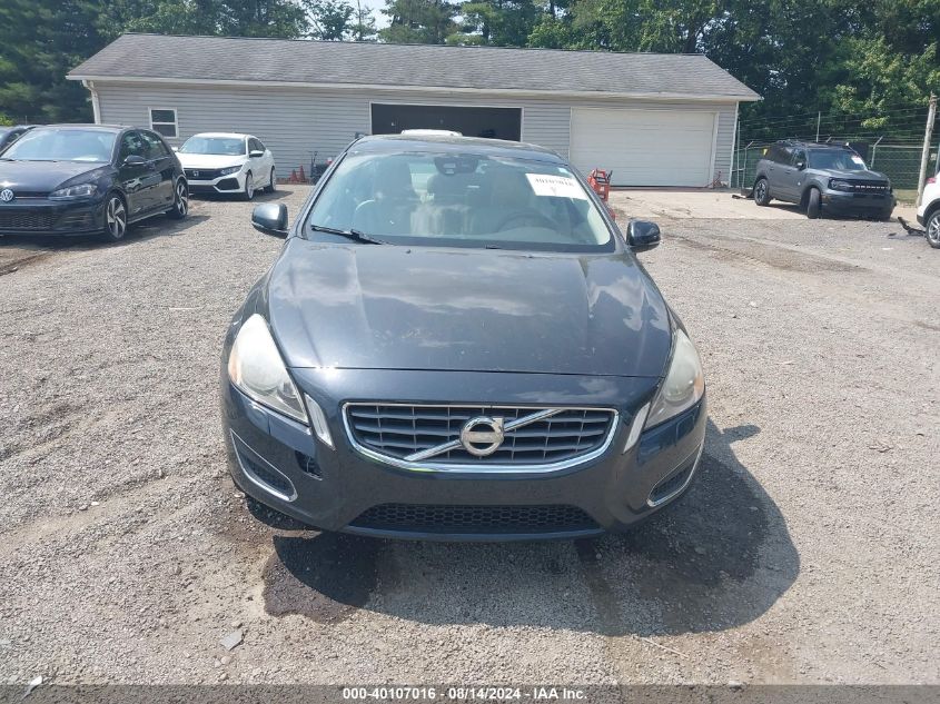 2012 Volvo S60 T5 VIN: YV1622FS8C2043724 Lot: 40107016