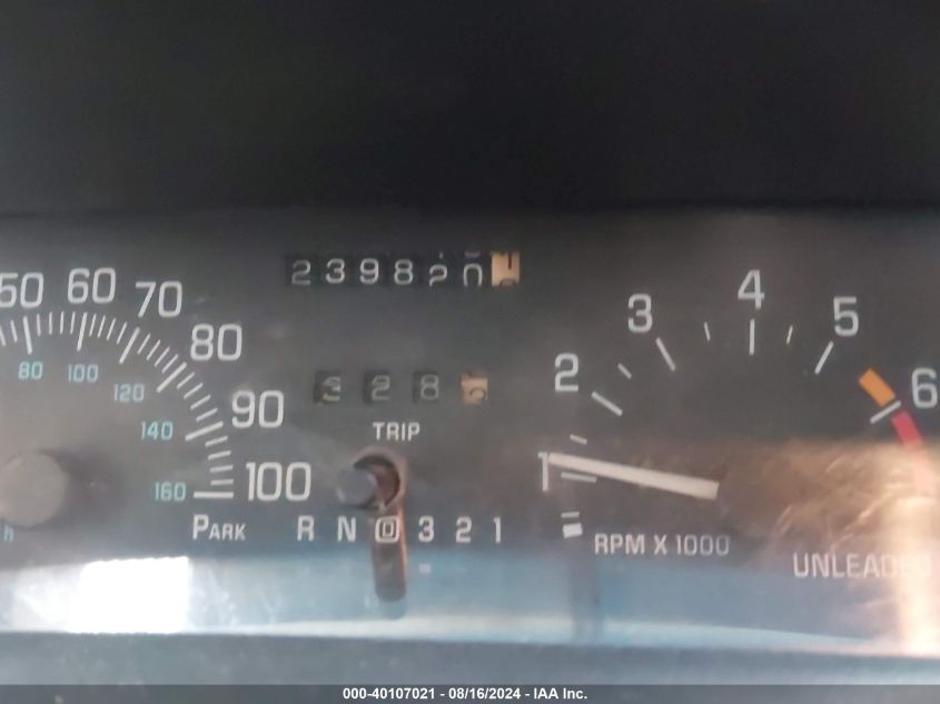 1996 Buick Lesabre Custom VIN: 1G4HP52K3TH444551 Lot: 40107021