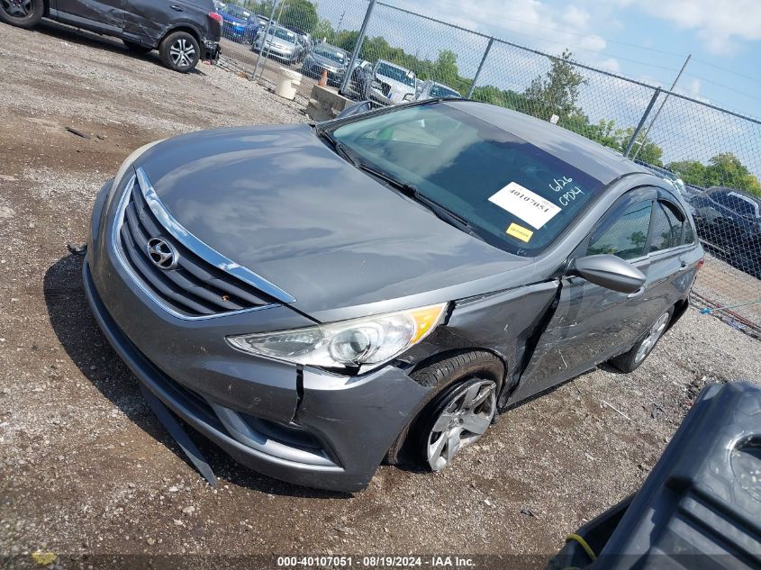 2013 Hyundai Sonata Gls VIN: 5NPEB4ACXDH551464 Lot: 40107051