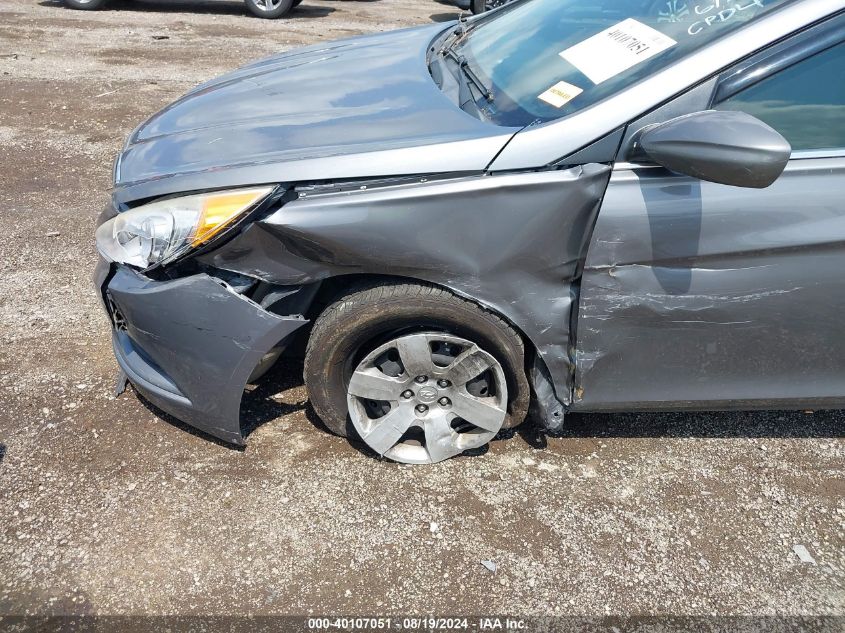 2013 Hyundai Sonata Gls VIN: 5NPEB4ACXDH551464 Lot: 40107051