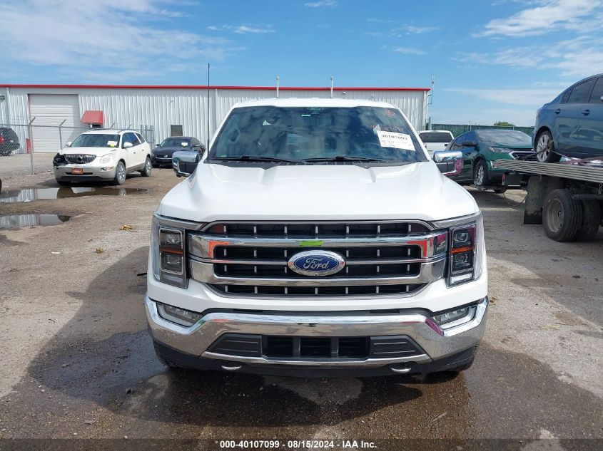 2021 Ford F-150 Lariat VIN: 1FTFW1E83MFD05508 Lot: 40107099