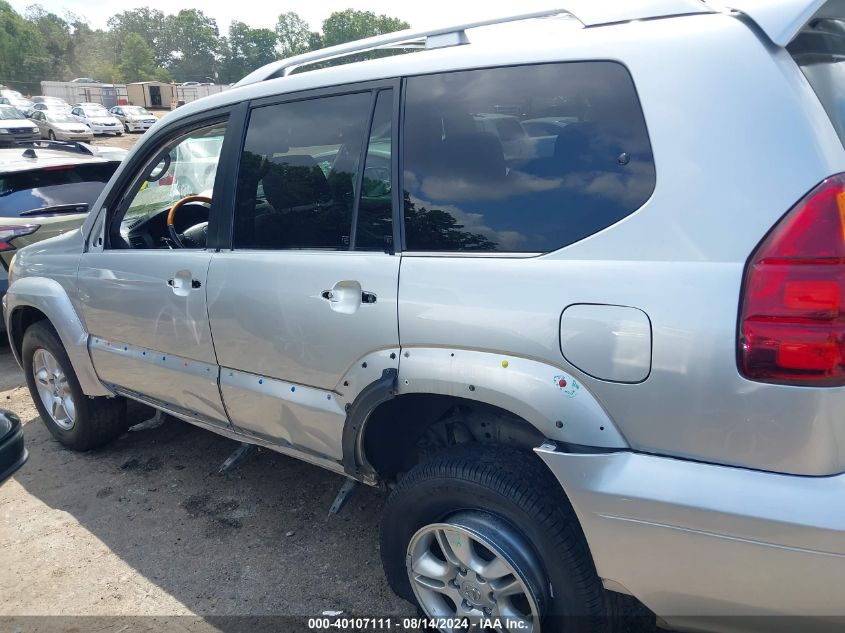 2007 Lexus Gx 470 VIN: JTJBT20X970137275 Lot: 40107111